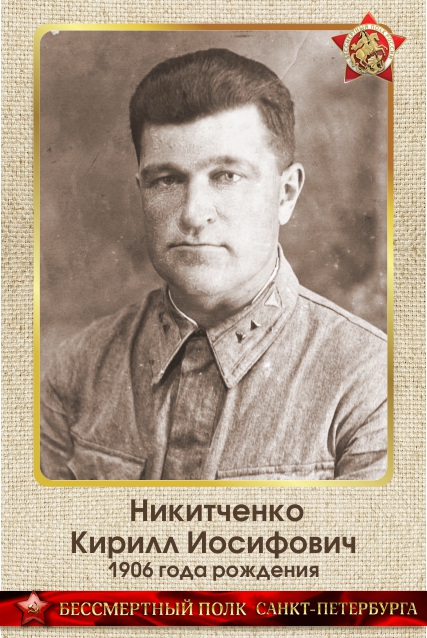 Nikitchenko Kirill Iosifovich